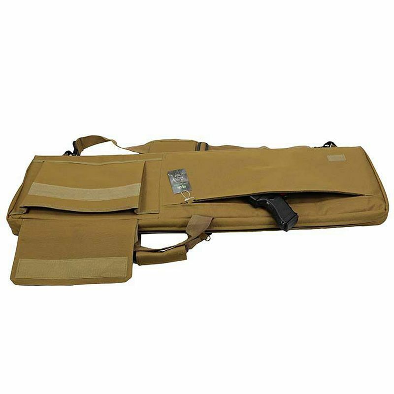 85CM/100CM equipaggiamento militare borsa per pistola tattica Airsoft custodia per fucile da caccia caccia Wargame borsa a tracolla con protezione in cotone