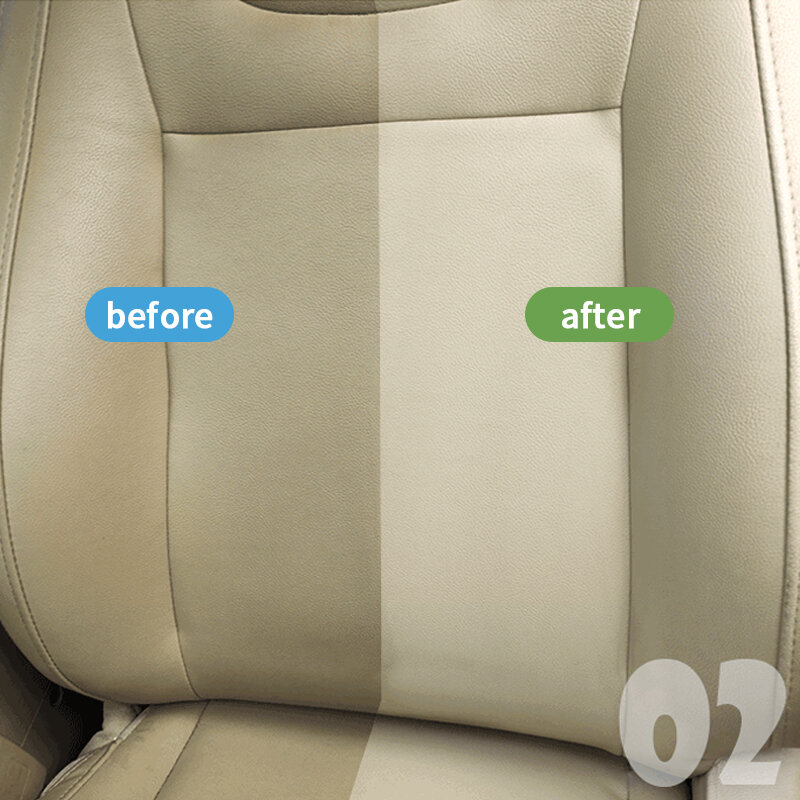 300ML S21 czyszczenie wnętrza samochodu części do wnętrza deski rozdzielczej wykończenie skóry w płynie kierownica do domowa Sofa pianka w sprayu Cleaner