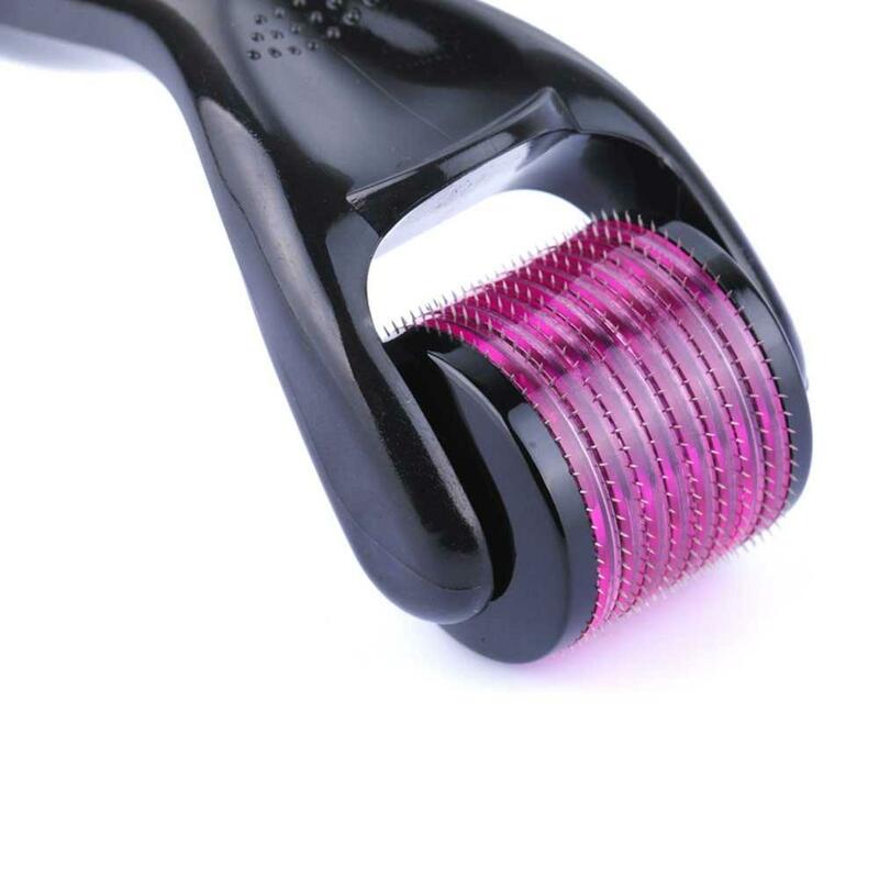 Micro agulha rolo caneta derma rolo 540 micro agulhas máquina mezoroller tratamento do corpo ferramenta de cuidados com a pele rolo microniddle
