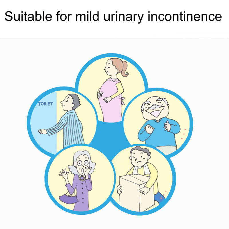 Pakaian Dalam Inkontinensia Pria 3-Pack Celana Inkontinensia Urin Dapat Dicuci Dapat Digunakan Kembali Serap Reguler Katun Untuk Prostat Surgica