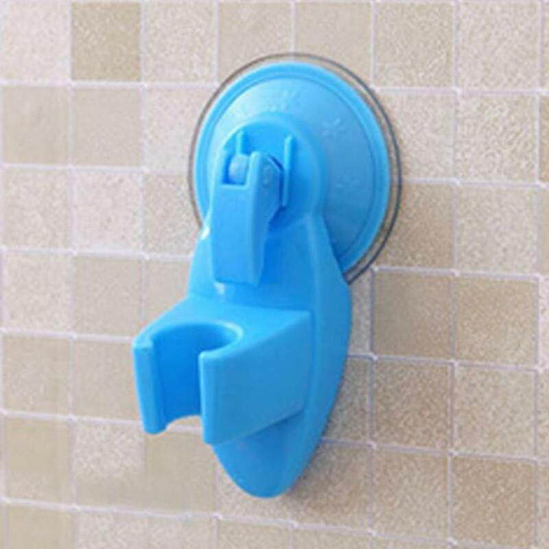 Bathroom Shower Strong Attachable Holder Shower Head Movable Bracket Powerful Suction Shower Seat Chuck Holder Bath Accessories