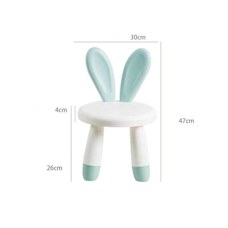 Nuovi mobili per bambini seggiolone sgabello per bambini poggiapiedi panca per interni coniglio forma di cervo sedia per bambini regalo di coniglio carino