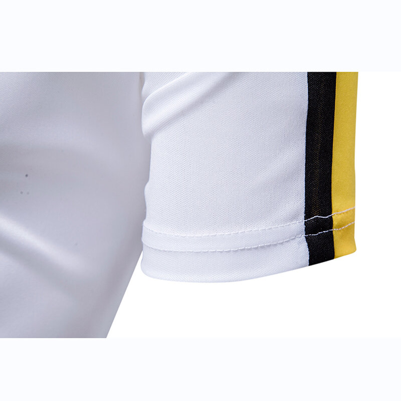 2021 Summer Men's New Fashion Short Sleeve Polo Shirts Sports Casual Polo Shirts