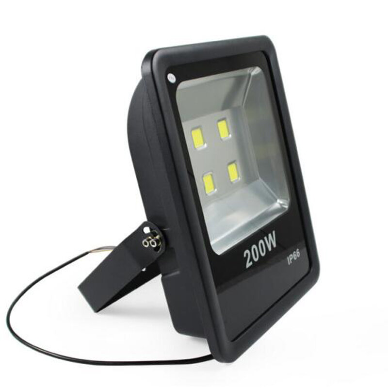 10 pz 200W AC85-265V IP66 riflettente impermeabile Foco proiettore Spot LED esterno riflettore luce di inondazione lampada per illuminazione esterna