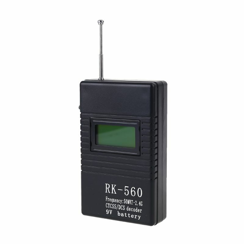 Contador de frecuencia portátil RK560, para Walkie Talkie, Radio R9CB, 50MHz-2,4 GHz