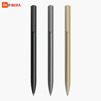 Xiaomi Deli Metal Sign Pen Pens Gold / Silver Gel Pen 0.5mm