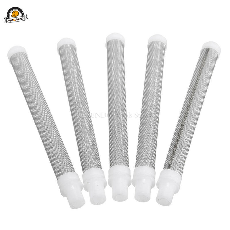 10pc airless filter 60 Mesh Airless Spray Gun Filter 304 Stainless Steel For Wagner Airless Paint Spray Gun corrosion resistance