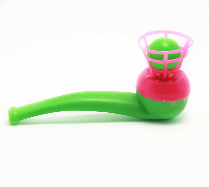 10 pçs novo tubo suspenso soprando bola de brinquedo presentes para crianças colorido magia soprando tubo flutuante bola crianças brinquedos festa favores