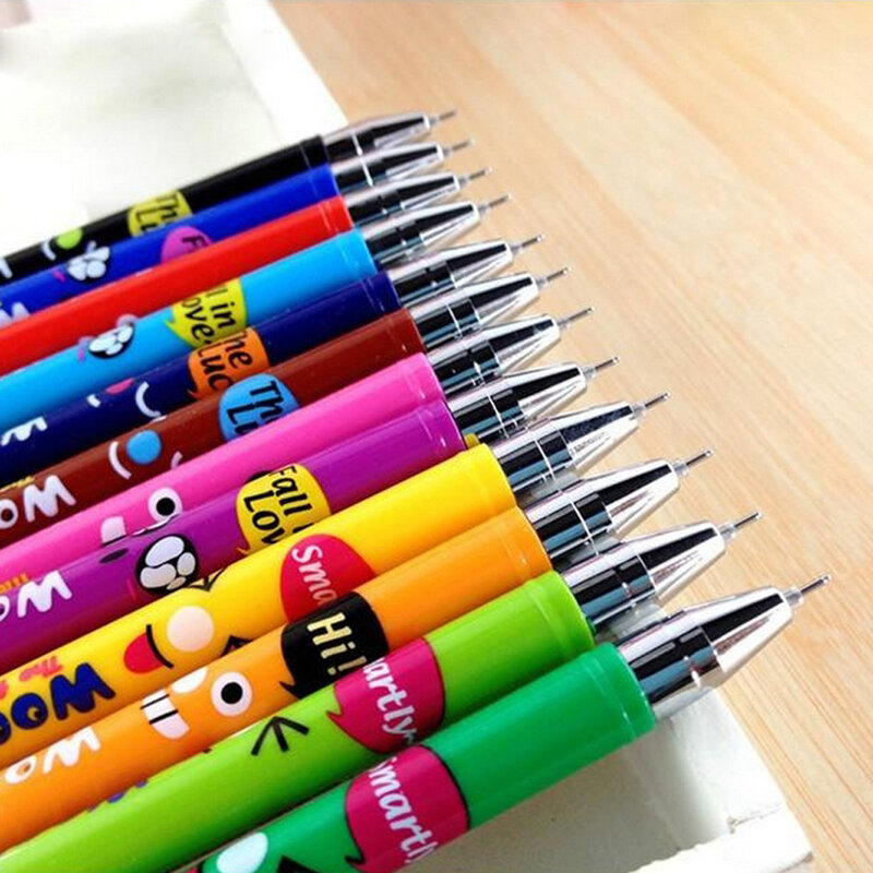 Marcador Art Markers com Sorriso Rosto Fineliner Set, Micron Marcadores, Manga Sketch Pen, Desenho de Recarga, 0,38mm, Nova Chegada