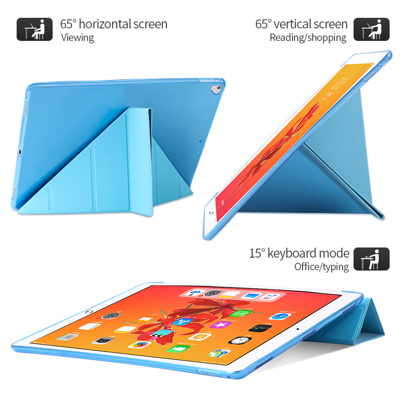 Funda de silicona para iPad, cubierta para iPad 2, 3, 4, Air 1, 2, Air 3, 10,2, 2019, 9,7, 6. ª y 7. ª generación, Pro 11, Mini 4, 5, 6 Capa