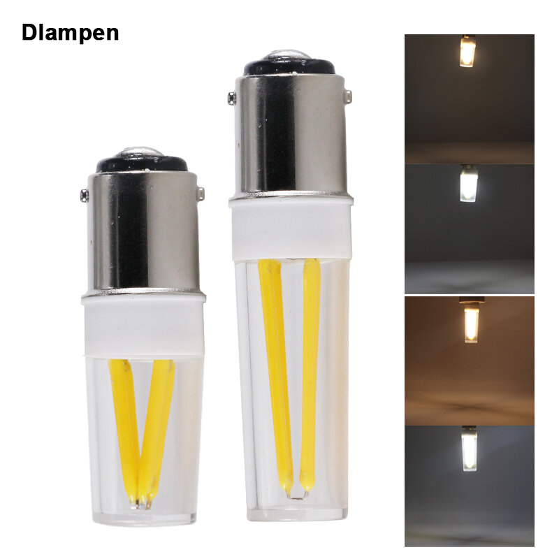 Lampara B15 110v 220v lampadina a Led BA15D COB 2W 3W Dimmer Spotlight Mini candela in ceramica dimmerabile lampada a risparmio energetico illuminazione domestica