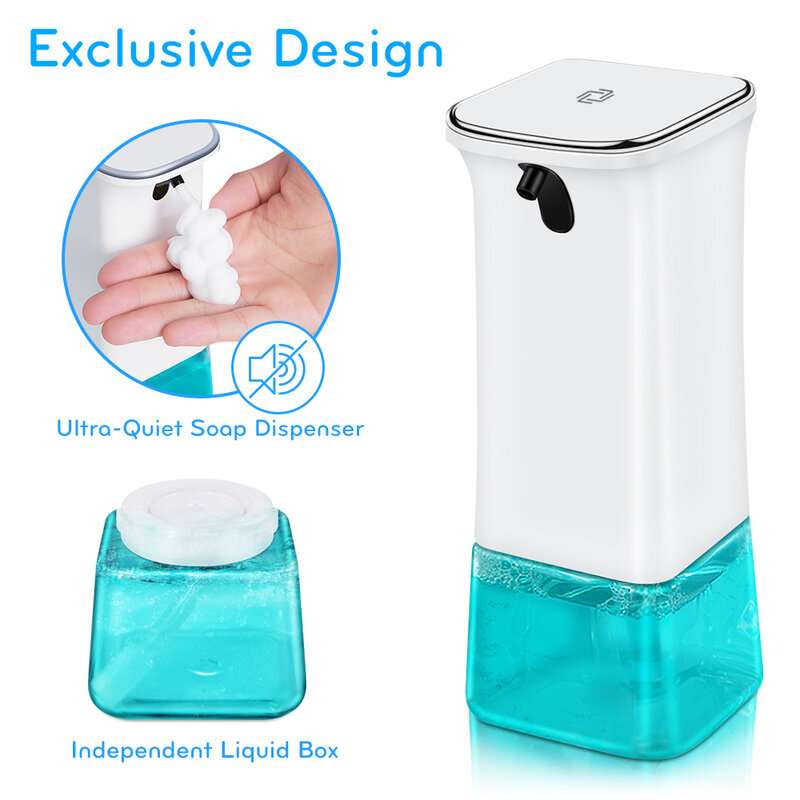 Novo original inteligente sensor de espuma infravermelho dispensador doméstico inteligente automático sensing dispensador sabão mão lavadora sannitizer banheiro