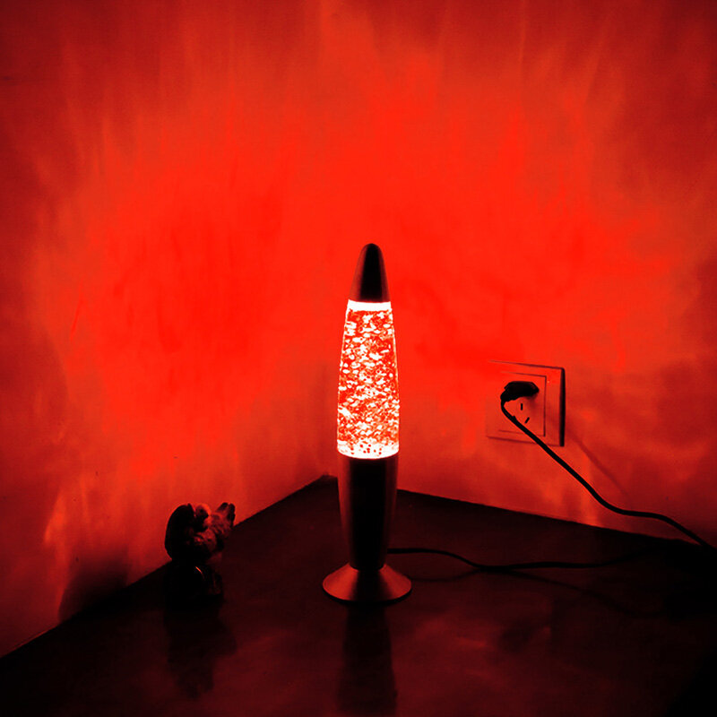 25W Cute Lava Lamp Decorative Lamp Jellyfish Light Low Consumption High Brightness Bedroom Bedside Lamp EU/US Plug