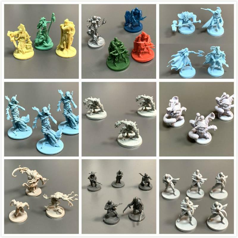 Lot Board Games Miniatures Model Wars Game Role Playing Figures Toys Collection
