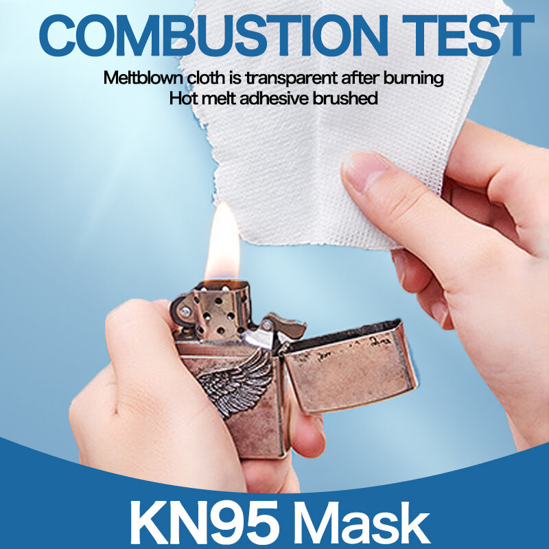 Maska FFP2 maseczki do twarzy KN95 filtr maska wentylacja FFP2mask KN95 maski maska przeciwpyłowa maska ochronna 20/50/100 sztuk