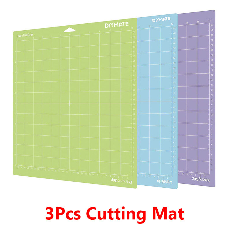 1/3pcs New Color Replacement Cutting Mat Pvc Material Non-slip Glue For Contour Photography Plotter Machine Protection Blade