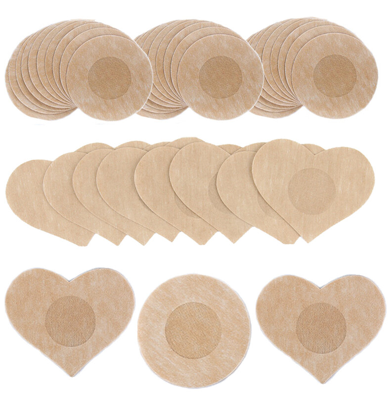 10/50pcs Women Invisible Breast Lift Tape Overlays on Bra Nipple Stickers Chest Stickers Adhesivo Bra Nipple Covers Accessories