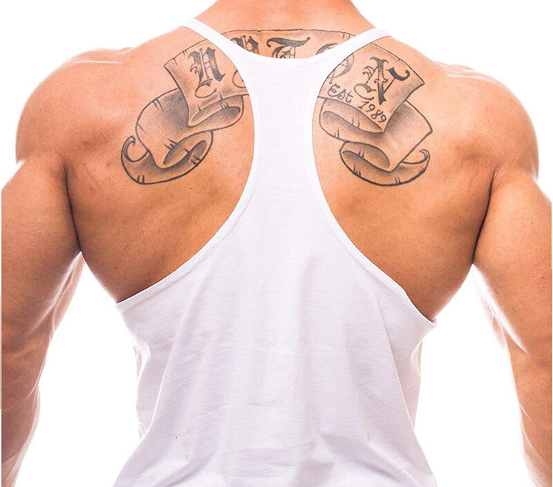 New Brand 23 Gym Tank Top Men Fitness Clothing Mens Bodybuilding Tank Tops Summer Gym Clothing for Male Sleeveless Vest Shirts