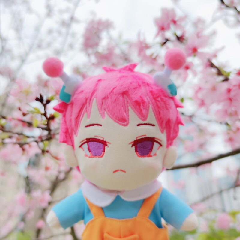 Anime Bencana Kehidupan Saiki K. Saiki Kusuo Cosplay Lucu Boneka Perubahan Boneka Mainan 20Cm Boneka Plushie Pakaian Hadiah