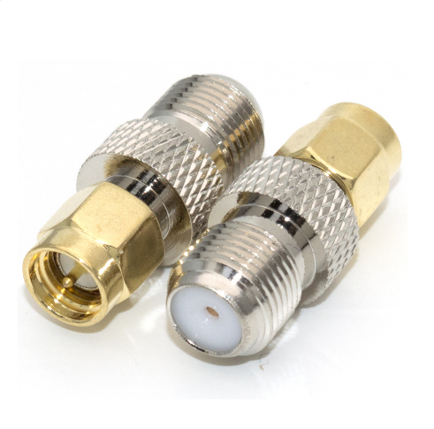 F to SMA /RP-SMA Male Plug & female jack RF Coaxial adapter Connectors