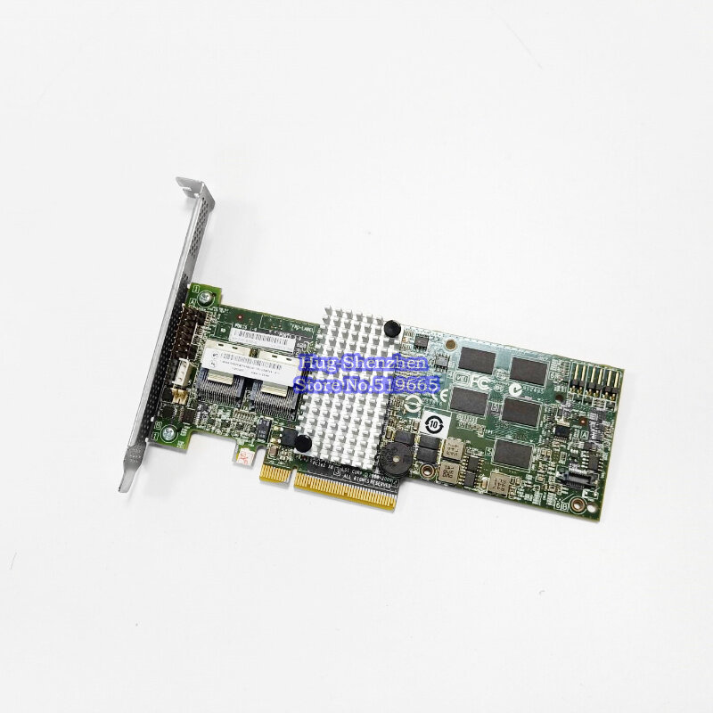 بطاقة تحكم LSI MegaRAID SAS 9260-8i LSI00198 ، 8 منافذ ، 512 ميجابايت ، ذاكرة تخزين مؤقت SFF8087 ، 6 جيجابايت RAID0.1.5 PCI-E 2.0 X8