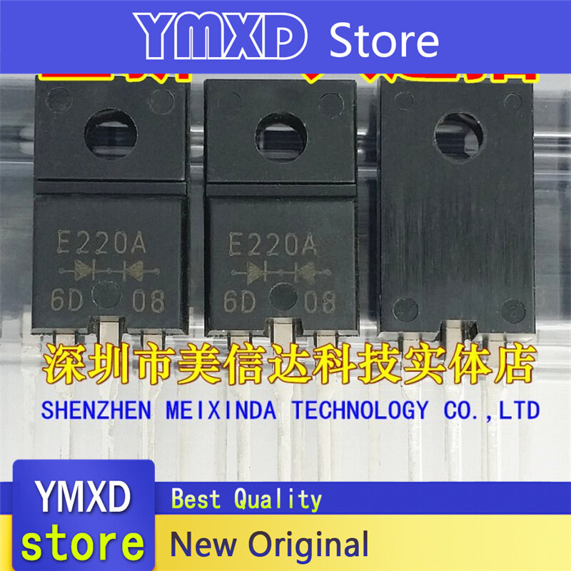 10 unids/lote nuevo Original FME-220A E220A 20A100V diodo Schottky de TO220F diodo en Stock