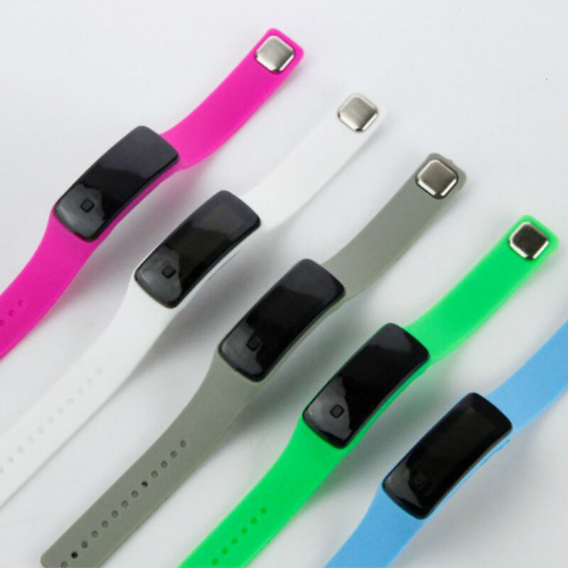 SAILWIND – montre de Sport pour hommes et femmes, électronique lumineuse, Bracelet en Silicone souple, à la mode