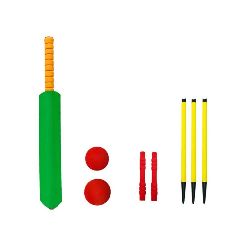 Kids Cricket Set Outdoor Interaction Leisure Educational Toys Early Development Toys Children Plastic Cricket Balls Playing Set