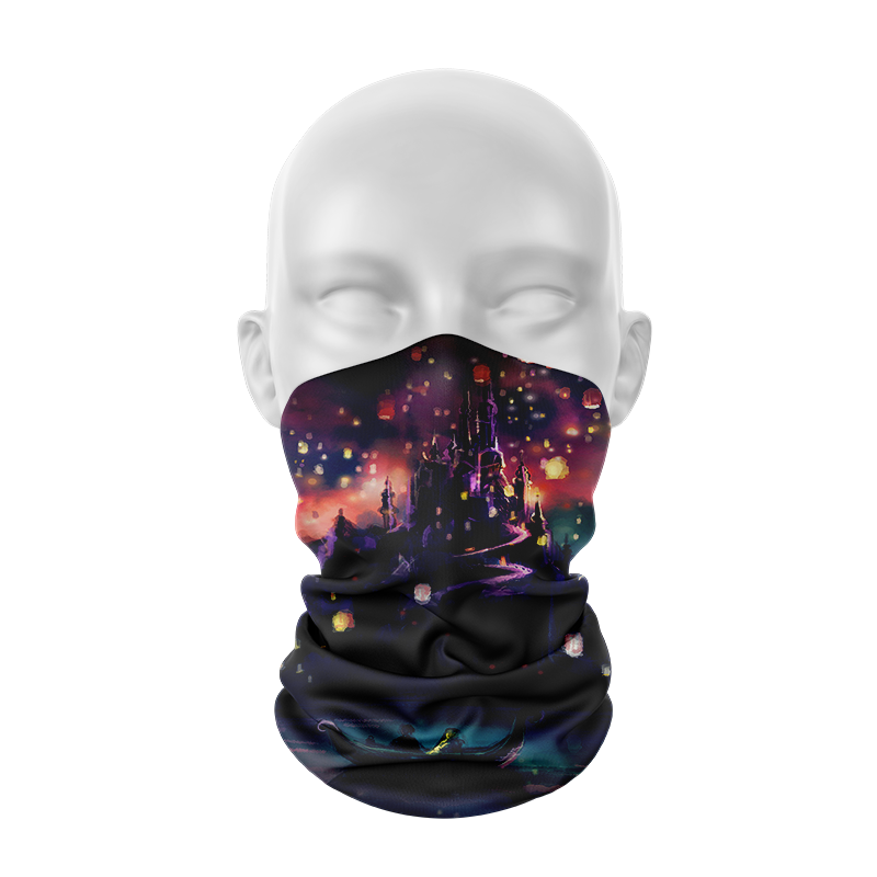 Nowy 3D wydrukowano kobiety szalik komin twarzy szyi osłona pyłoszczelna chustka Turban mikrofibra bez szwu Tubular Hearscarf sport stroik
