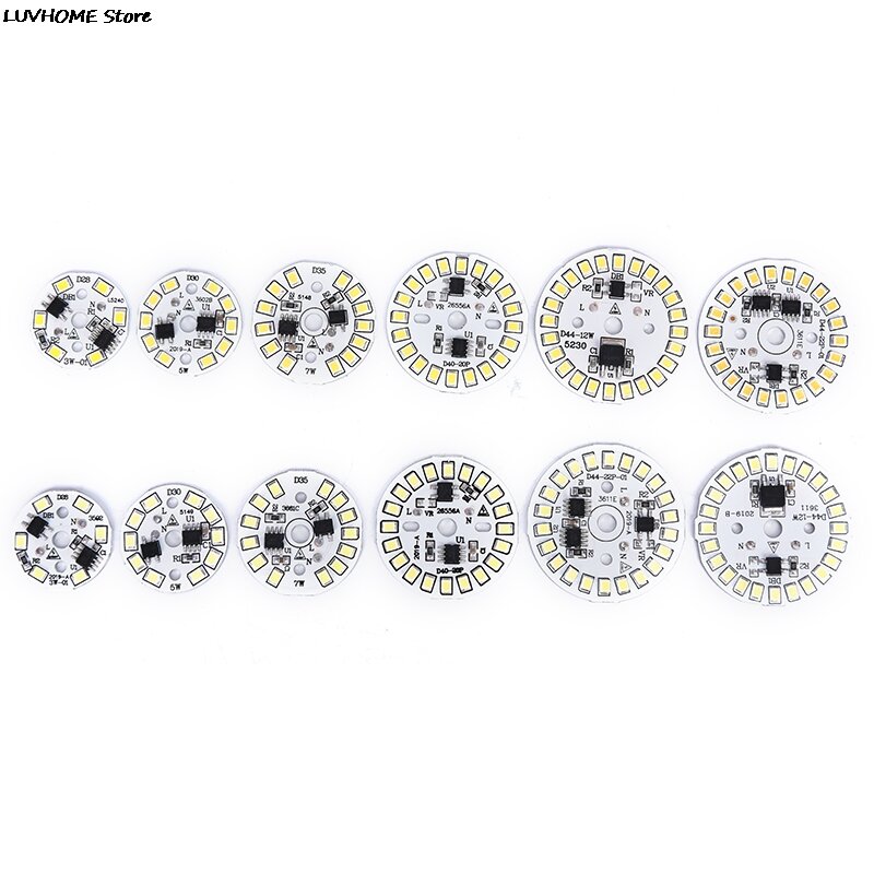 Hot Sale LED Bulb Patch Lamp SMD Plate Circular Module Light Source Plate For Bulb Light