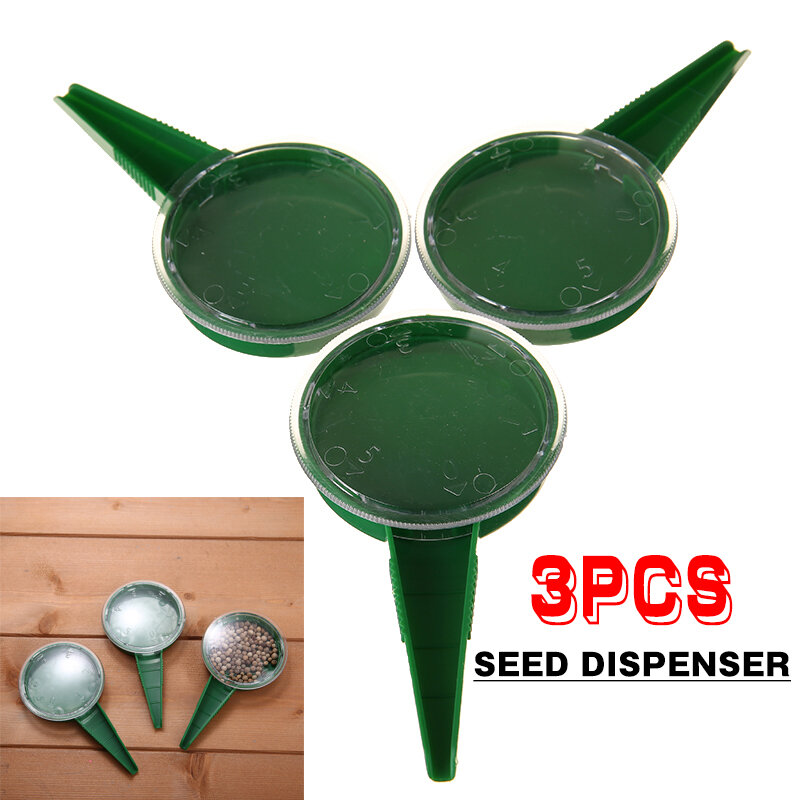 ขายร้อน Seed Dial ปรับเครื่องมือ Garden Garden Plant Seed Dispenser Sower Planter สวนเครื่องมือ5เกียร์