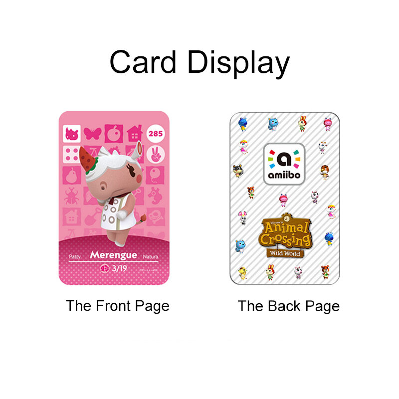 Серия 3 (271-300), карточка для скрещивания животных, Amiibo Card, работает для NS 3DS, Switch Game, Amiibo, Villager Card