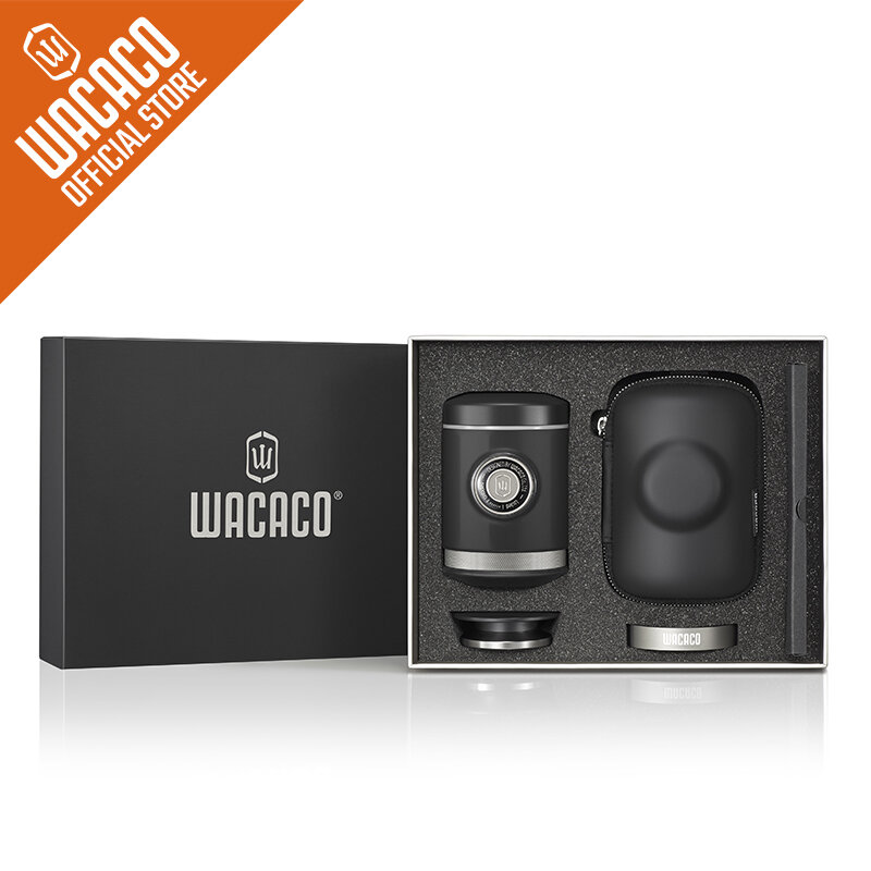 WACACO Picopresso macchina per caffè Espresso portatile, macchina per caffè speciale, caffè da viaggio a pressione da 18 Bar, regalo, capodanno