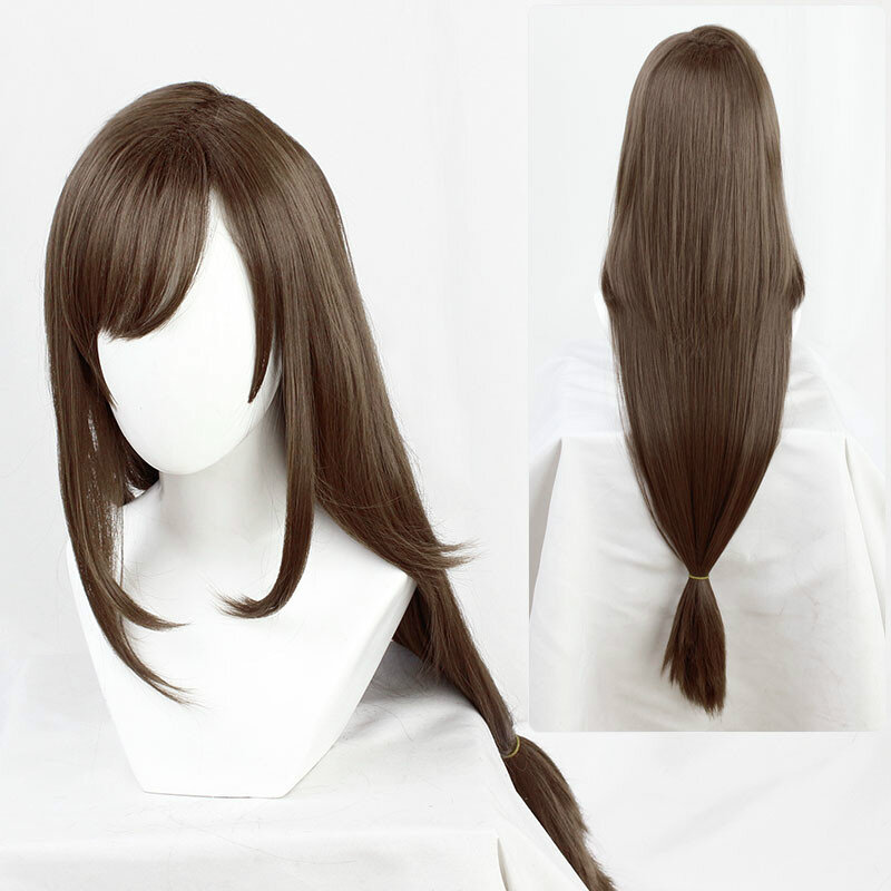 Парик для косплея Tifa Lockhart из синтетических волос, 100 см