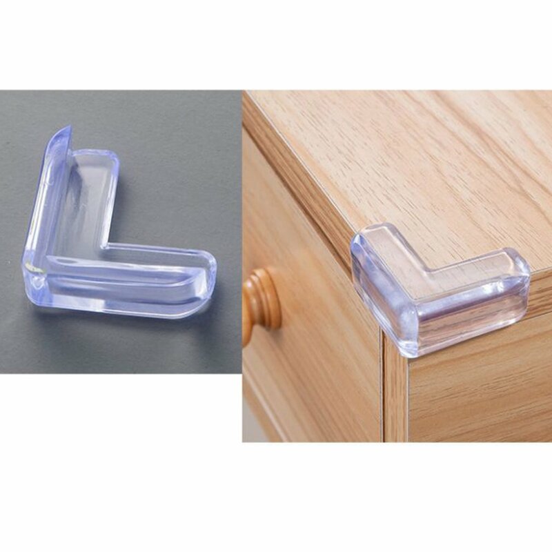 1Pcs Baby Safety L Shape Transparent Protector Cover Table Corner Guards Children Protection Furnitures Edge Corner Guards