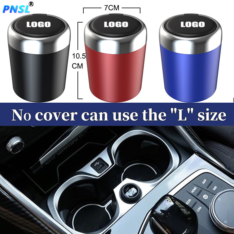 Car ashtray for Mercedes-Benz BMW Audi Lexus Jaguar Ford Volkswagen with LED light Ceramic liner One-key opening easy to clean