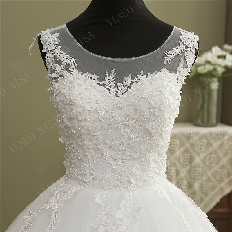 2024 New Robe De Noiva Grande Wedding Dress Lace appliques pearls Sweetheart Wedding Gowns Princess Plus Size Vintage Brides