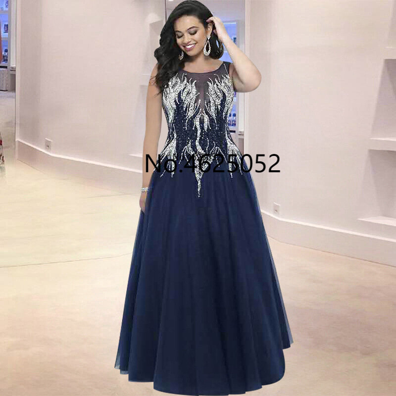 2024 Shopping Pakistan Indian Dress Sari Sale Women Saree New European Evening Fashion Luxury Diamond Slim Sleeveless Swing