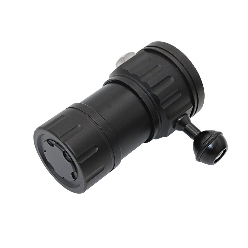 Luz de vídeo subacuática, adaptador de bola de 28mm, linterna de buceo M6, mango de montaje de tornillo, bandeja de agarre, soporte de expansión