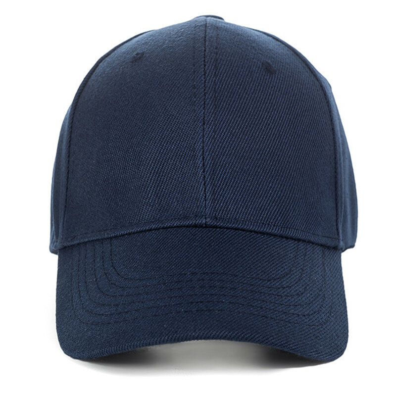 Berretto Unisex berretto da Baseball Casual tinta unita cappelli Snapback regolabili per donna uomo berretto Hip Hop Street Dad Hat