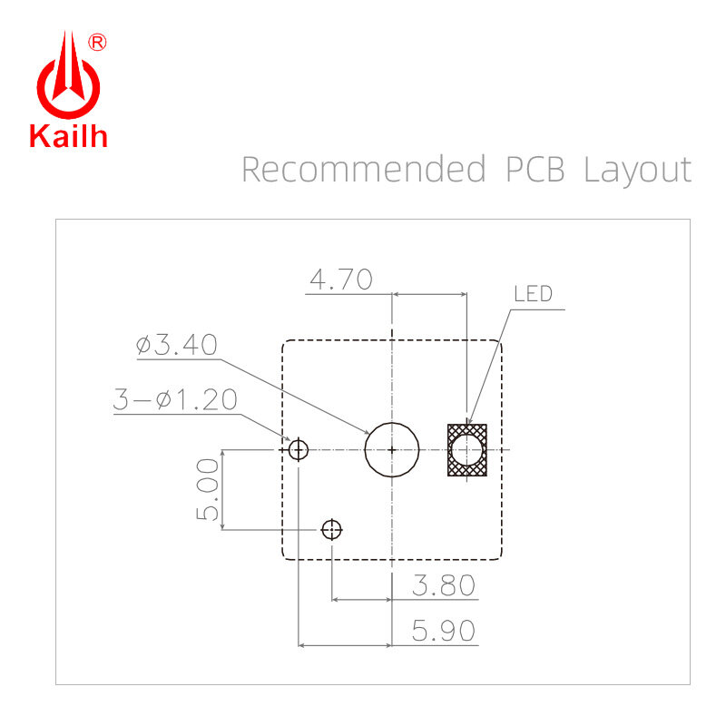 Kailh Choc-레드 크리스탈 스위치, 로우 프로파일 스위치 초콜릿 기계식 키보드 스위치 RGB SMD 레드 스템 선형 손 느낌