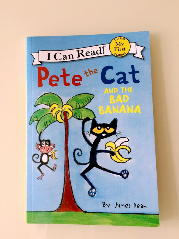 Juego de 6 libros para niños, libro de imágenes para niños, bebé, Pete, gato, historia famosa, inglés, educación