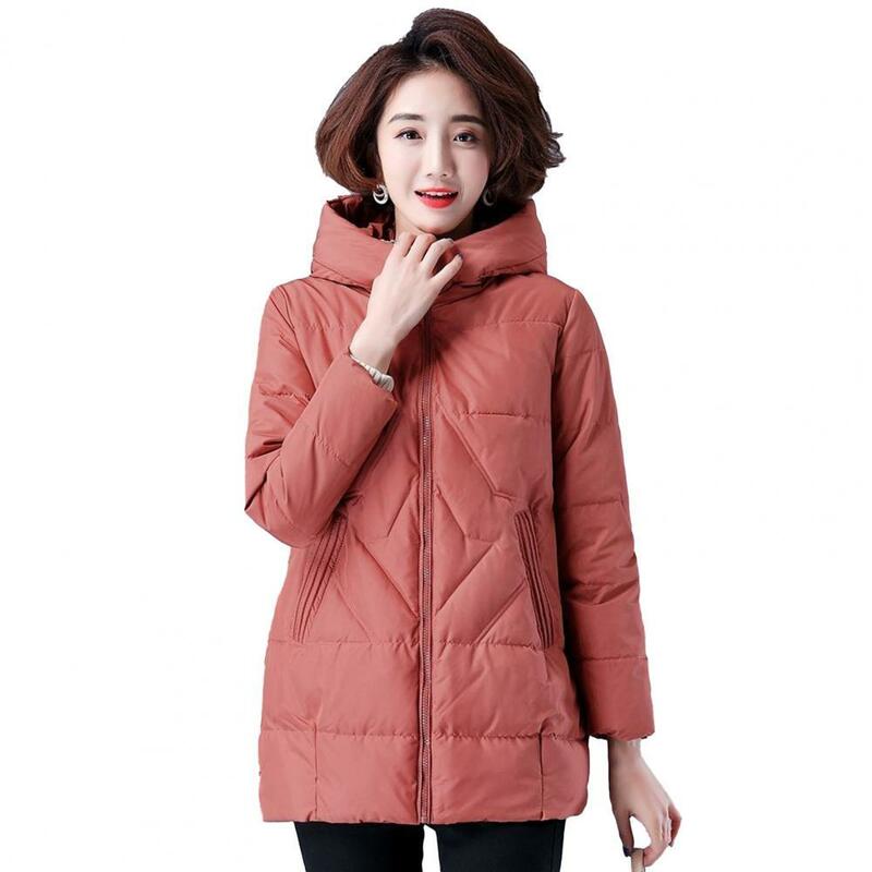 女性用厚手の暖かいジャケット,コート,パッド入り,冬,2021