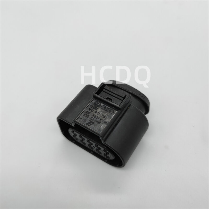 The original 4H0 973 715 Female automobile connector plug shell and connector are supplied from stock