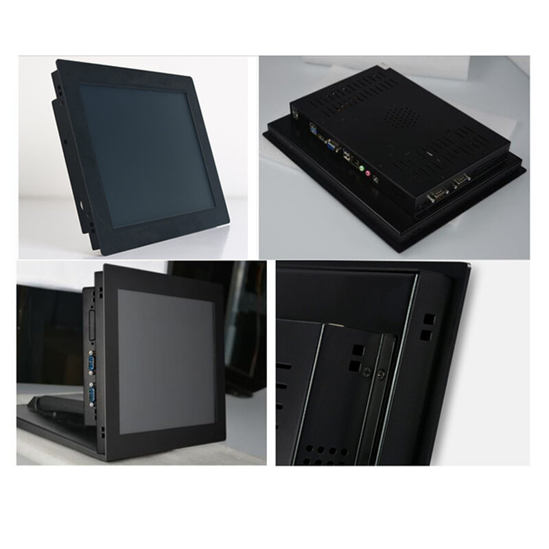 10 12" 15 Inch Embedded Industrial Computer All in one Mini Tablet PC Panel with Resistance Touch Screen Built-in WiFi RAM SSD