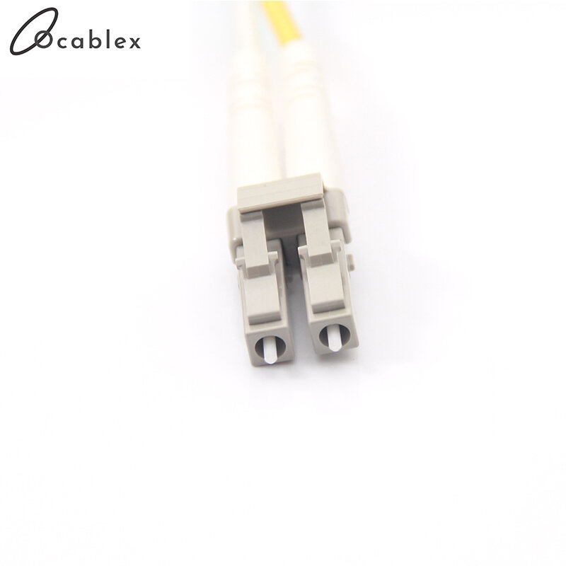 Om3 LC-LC lc/UPC-LC/upc multi-modo om3 cabo de fibra multimodo duplex cabo de remendo em ponte de fibra óptica 3m 5m 10m 25m 2.0mm