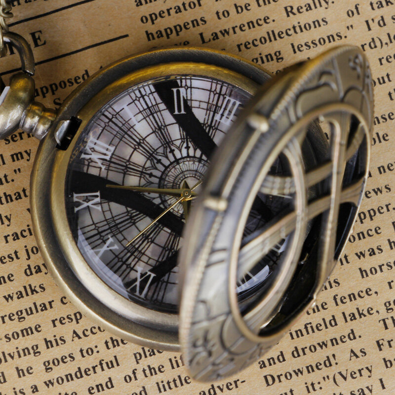 ساعة جيب كوارتز مستديرة للرجال والنساء ، شكل العين ، قلادة المجوهرات ، سلسلة الهدايا