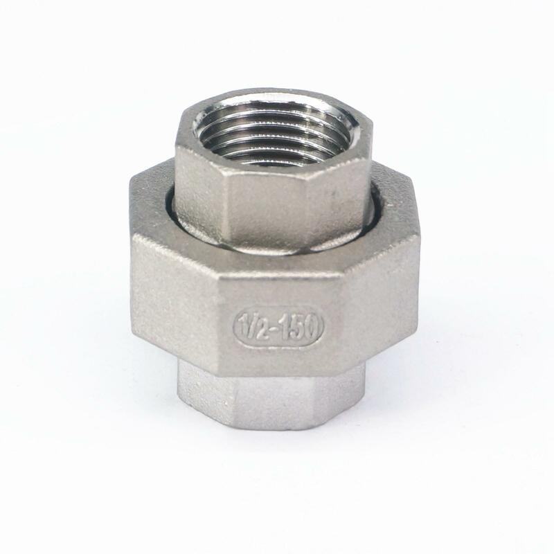 1/2" BSP Female Thread 304 Stainless Socket Union Set Pipe Fitting Connector Water gas Oil