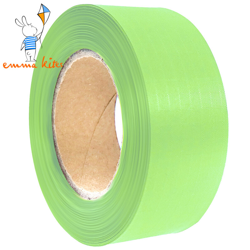 1in x 10 Yards Ripstop Nylon Binding Tape Non-Adhesive for Making Kite Tail Sewing Edge Binding DIY Cloth Projects