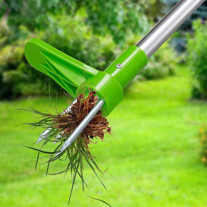 Zk30 ferramenta removedor de raiz ao ar livre assassino garra weeder manual portátil jardim longo lidar com alumínio leve levanta-se extrator de ervas daninhas